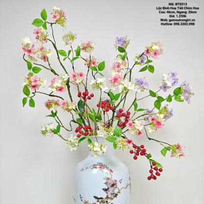 LỘC BÌNH HỌA TIẾT CHIM HOA